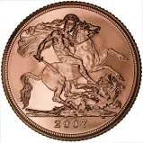 2007 Gold Sovereign Bullion Coin