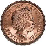 2002 Gold Sovereign Bullion Coin obverse chards image crop