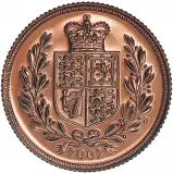 2002 Gold Sovereign Bullion Coin reverse chards image crop