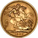 1962 Gold Sovereign Elizabeth II