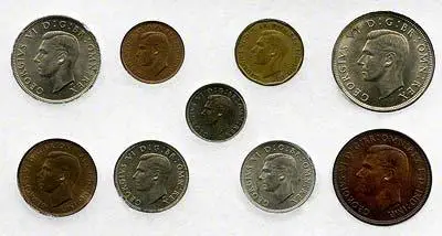 Reverse of 1946 Selected Coin Set
