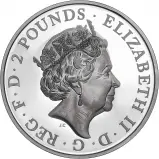 2019 6-Coin Silver Proof Britannia Set 1oz Obverse