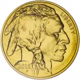 2015 1 oz Gold United States Buffalo Bullion Obverse