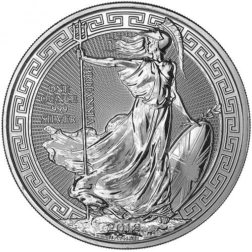 2018 Oriental Border 1 Ounce Silver Britannia Coin | Chards 2018 Oriental Border 1 Ounce Silver Britannia Coin | Chards