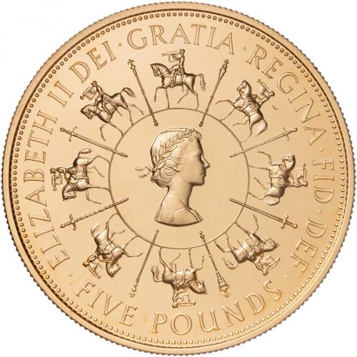 1993 Gold QEII 40th Anniversary of the Coronation | Chards