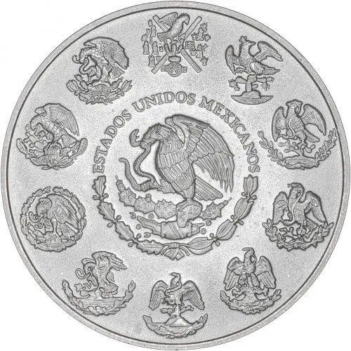 2017 1 oz Silver Mexican Libertad Bullion Coin Obverse