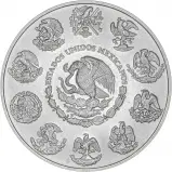 2017 1 oz Silver Mexican Libertad Bullion Coin Obverse