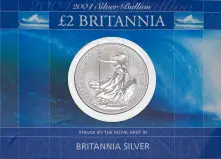 2004 1 oz Silver Britannia Bullion Coin - In Sleeve