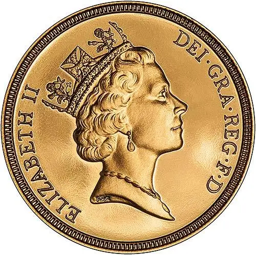 1986 Gold Full Sovereign Elizabeth II Proof 20865