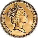 1986 Gold Full Sovereign Elizabeth II Proof 20865
