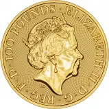 2019 1 oz Gold Coin Queen's Beasts Bullion Yale of Beaufort Obverse