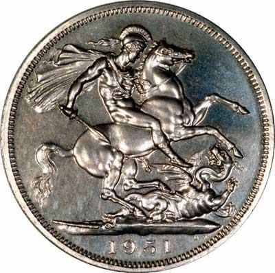 George VI Festival of Britain Crown 1951 | Chards