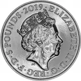 2019 B.U £5 The Tower of London - Crown Jewels Coin Obverse