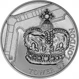 2019 B.U £5 The Tower of London - Crown Jewels Coin