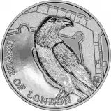 2019 B.U £5 The Tower of London - Legend of the Ravens Coin