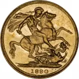 Gold Full Sovereign St George and the Dragon Benedetto Pistrucci 
