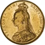 Gold Full Sovereign Victoria Jubilee Head Joseph Edgar Boehm