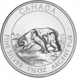 2013 Canadian Polar Bear 1.5 oz Silver Bullion Coin - Pre-Owned