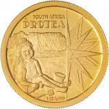 2001 Gold Proof 1 oz Protea South Africa Coin