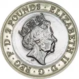 2019 D-Day Brilliant Uncirculated £2 Coin Obverse
