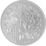2003 Silver Proof 1 Kilogram Coin Single France obverse