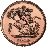 2009 Gold Half Sovereign Bullion Coin