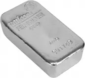 1 Kg Silver Bar Umicore Pre-Owned side view