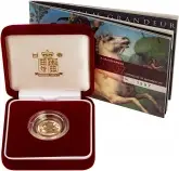 2007 Gold Half Sovereign Elizabeth II Proof