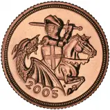 2005 Half Sovereign Gold Bullion Coin