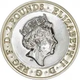 2019 250th Anniversary the Voyage of Captain James Cook BU £2 Coin Obverse