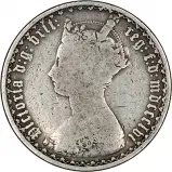 1856 Victoria Gothic Silver Florin