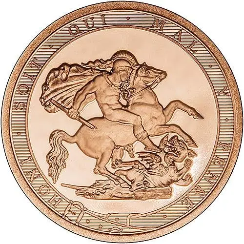 2017 Gold Half Sovereign Elizabeth II Proof 24843