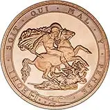 2017 Gold Half Sovereign Elizabeth II Proof 24843