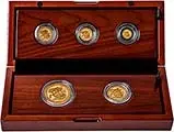 2017 Whole Coin Set Sovereign - 5 Coins Gold Proof