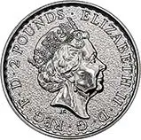 2016 1 oz Silver Coin Britannia In Card Bullion 25119