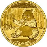 2017 8g Gold Coin Panda Bullion