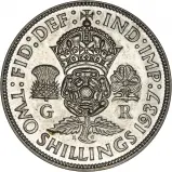 1937 George VI Silver Florin