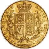 1839 Gold Full Sovereign Victoria Young Head London Mint