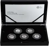 2019 Silver Proof 50 Years of the 50p British Culture - Military Coin Set