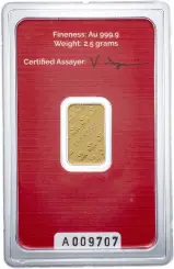 Republic Metals Corporation (RMC) Gold 2.5 Gram  Bar - Pre-Owned 