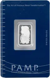 Silver 5g Bar PAMP - Pre-Owned
