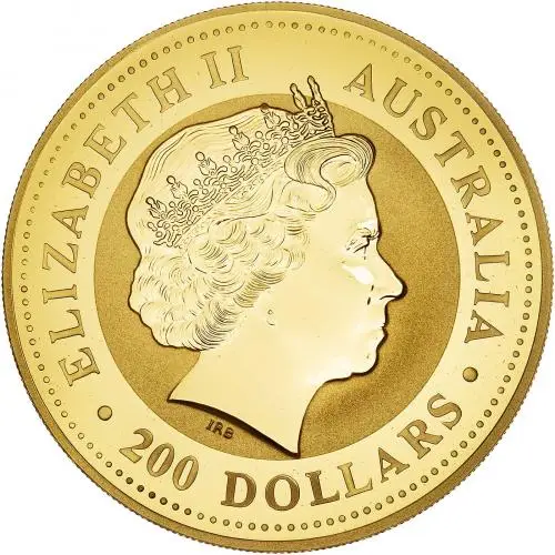 2006 Gold 2 Ounce Kangaroo Nugget Coin Single Australia Austrian Mint obv