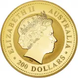 2006 Gold 2 Ounce Kangaroo Nugget Coin Single Australia Austrian Mint obv