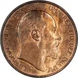 1902 Edward VII Penny aUNC obverse