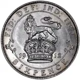 Pre-1920 Silver Sixpence Coin Ordinary Circulation