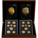 2015 Gold Proof Definitive Fourth and Fifth Portrait Collection - 16 Coins
