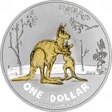 2007 1oz Silver Royal Australian Mint Kangaroo Coin