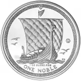 2011 Silver 1 Ounce Noble Isle of Man Coin