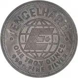 "American Prospector" Silver 1 Ounce  Rounds Engelhard toned reverse