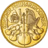 1989 Austrian 0.25 oz Gold Philharmonic Coin (Pre-Owned)